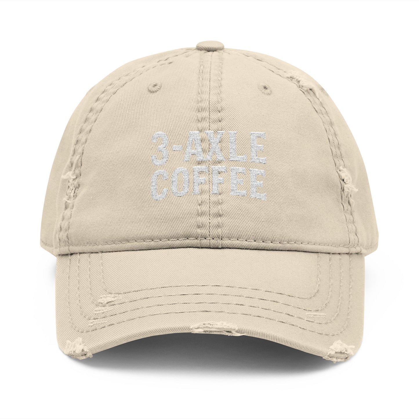 3-Axle Distressed Dad Hat