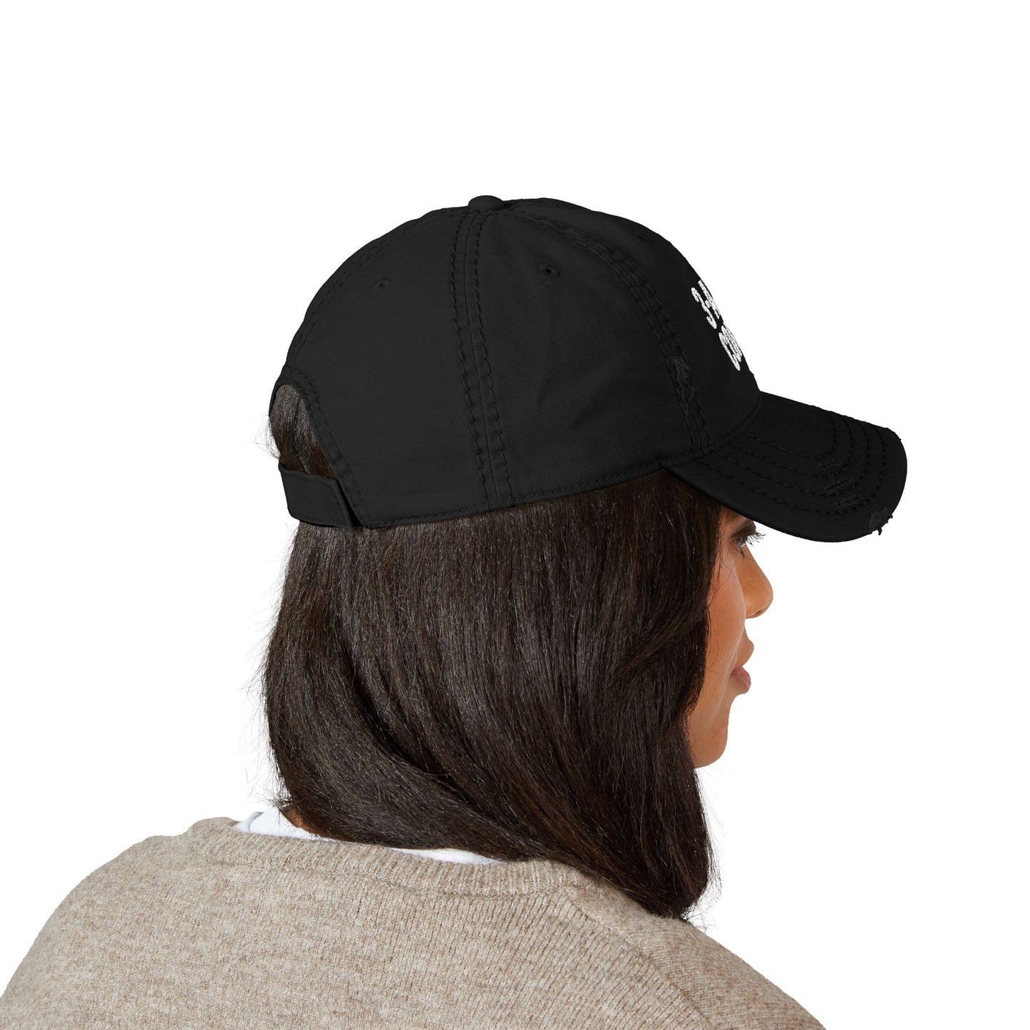 3-Axle Distressed Dad Hat