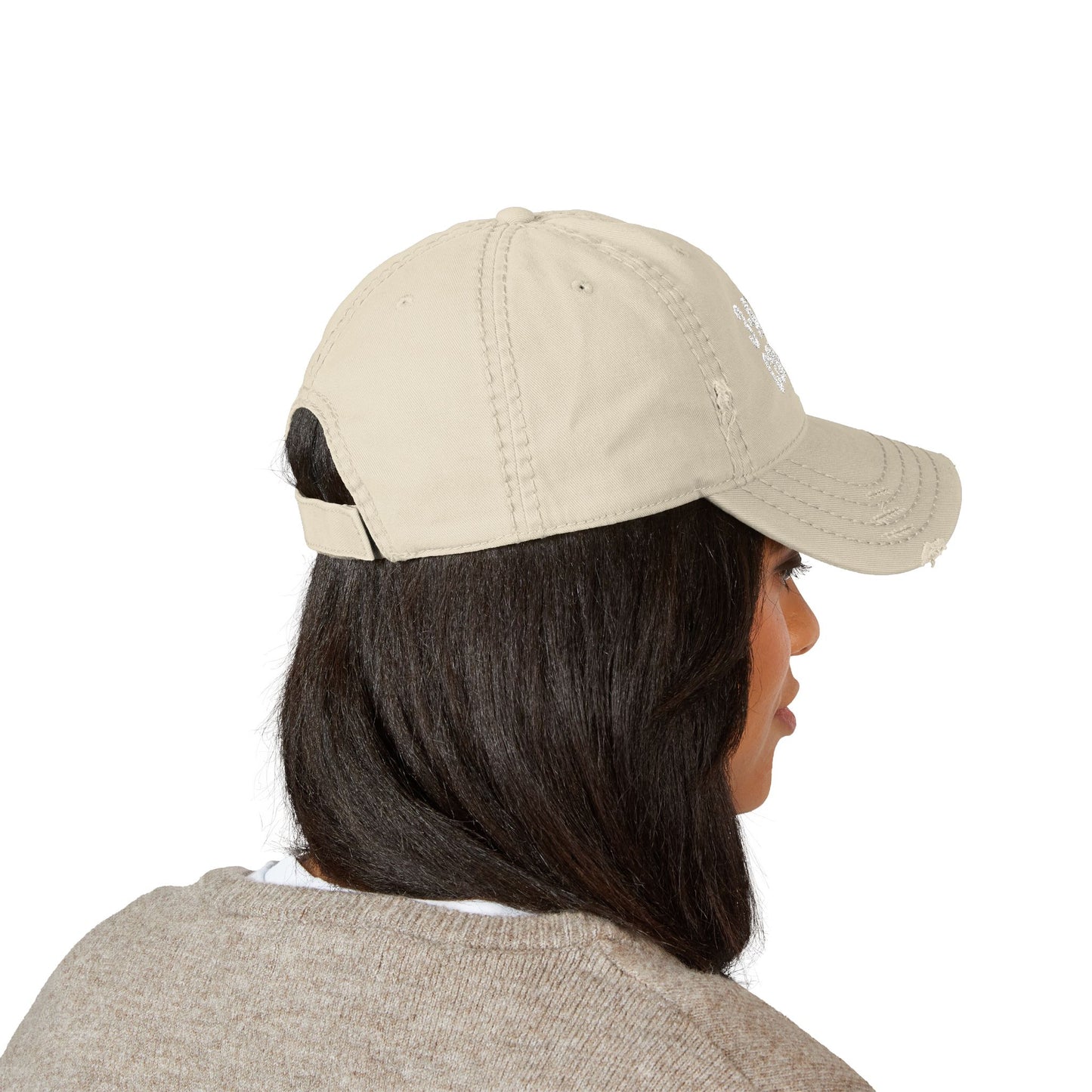 3-Axle Distressed Dad Hat